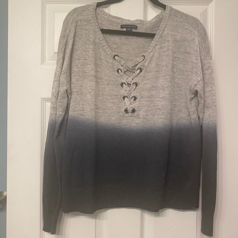 American Eagle Ombré Sweater